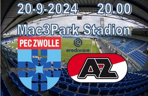 PEC Zwolle wint niet van AZ