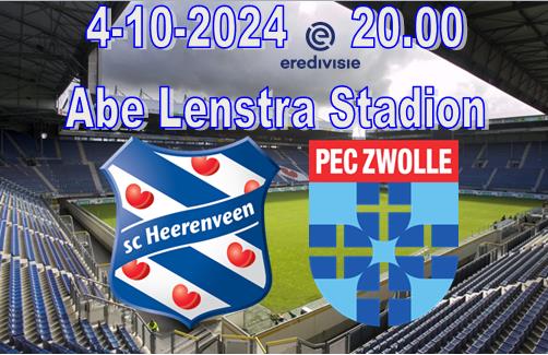 PEC Zwolle neemt een punt mee uit Heerenveen