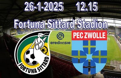 Ruime overwinning PEC Zwolle in Sittard