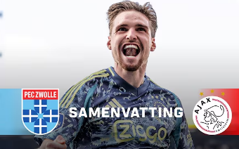 Samenvatting PEC Zwolle - Ajax